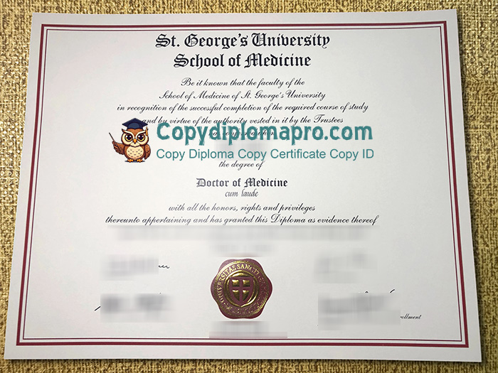 St. George's University Diploma