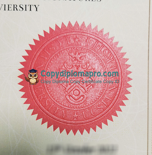 UCSI University Diploma seal