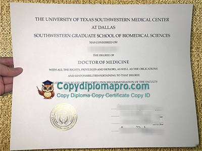 UT Southwestern Diploma