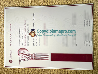 Sapienza Università di Roma Diploma