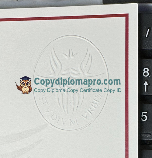 Sapienza Università di Roma Diploma seal