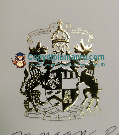 University of Aberdeen Degree seal