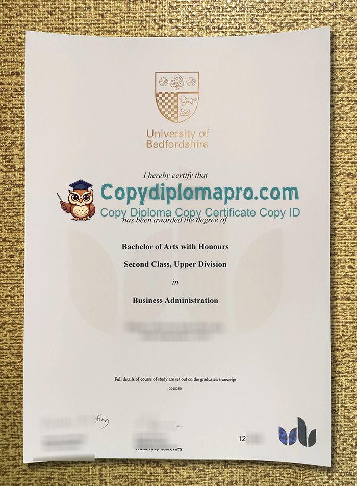 University of Bedfordshire Degree