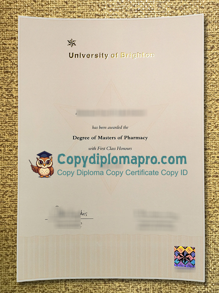 University of Brighton Degree