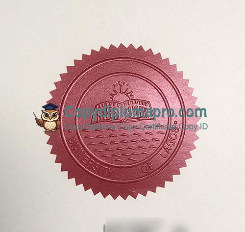 University of Lagos Diploma seal