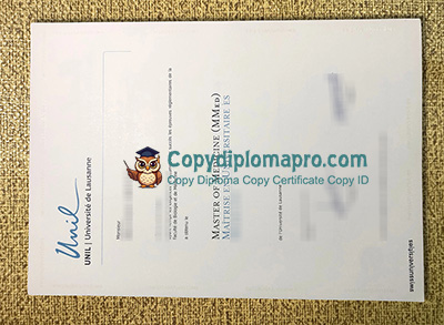 University of Lausanne Diploma