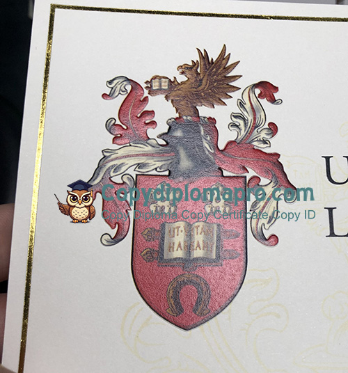 University of Leicester Degree seal
