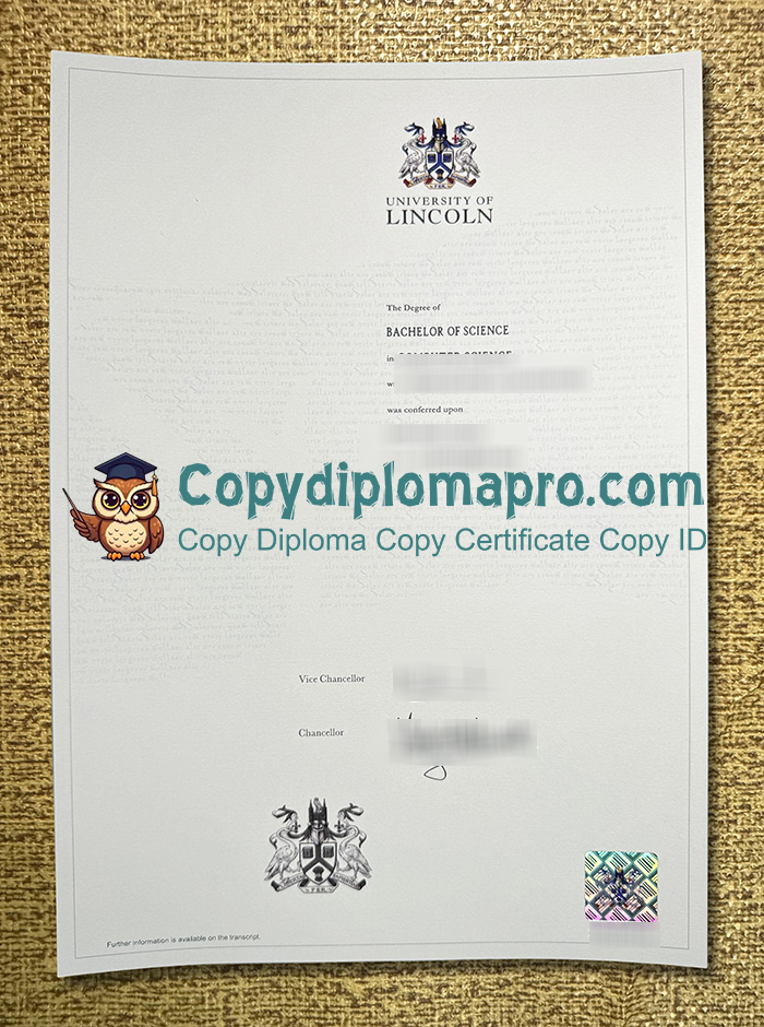 University of Lincoln Degree