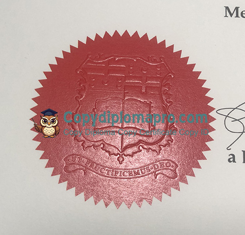 University of Malta Diploma seal