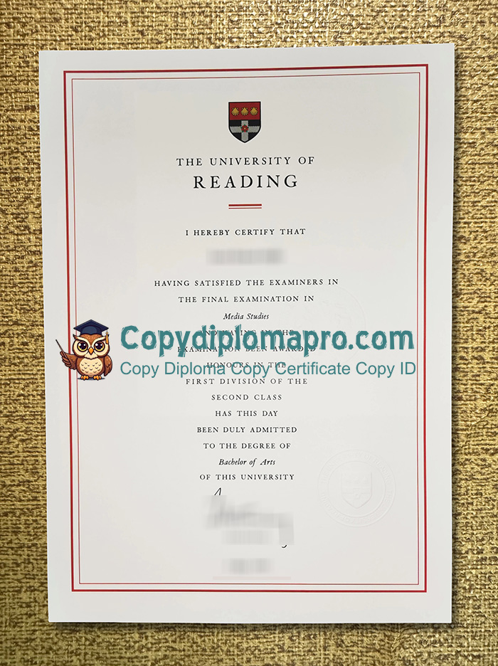 University of Reading Degree