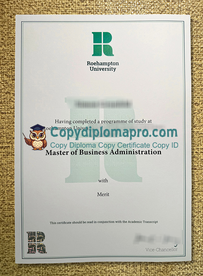 University of Roehampton Degree