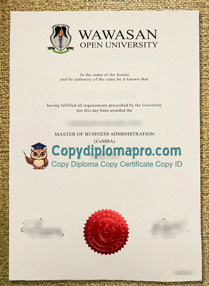 Wawasan Open University Diploma, WOU Diploma