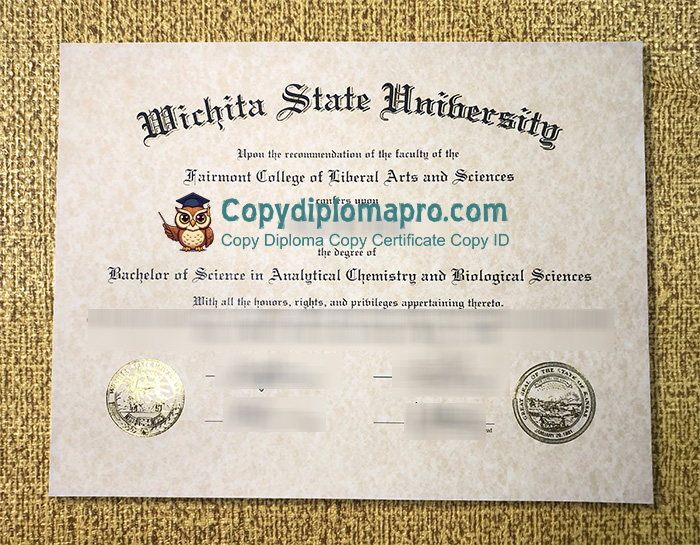 Wichita State University Diploma, WSU Diploma