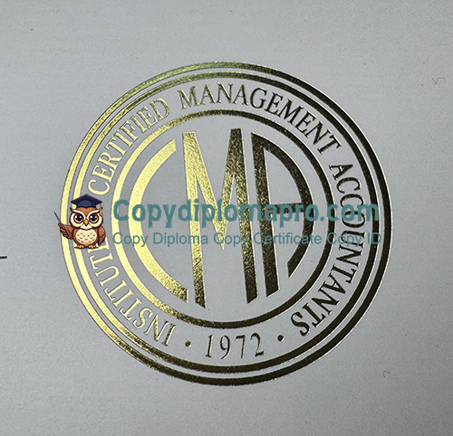CMA Certificate seal