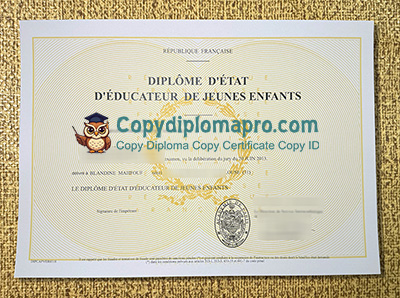 Diplôme d’Etat d’éducateur de jeunes enfants