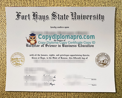 Fort Hays State University Diploma