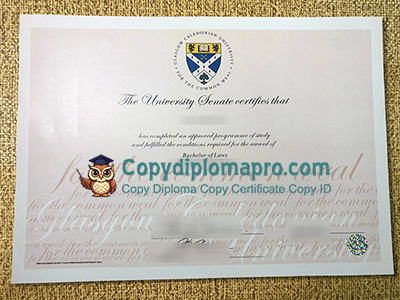 Glasgow Caledonian University Degree