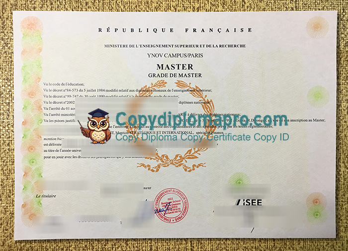 YNOV CAMPUS Diploma