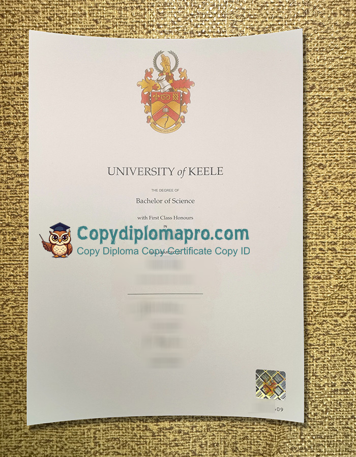 Keele University Degree