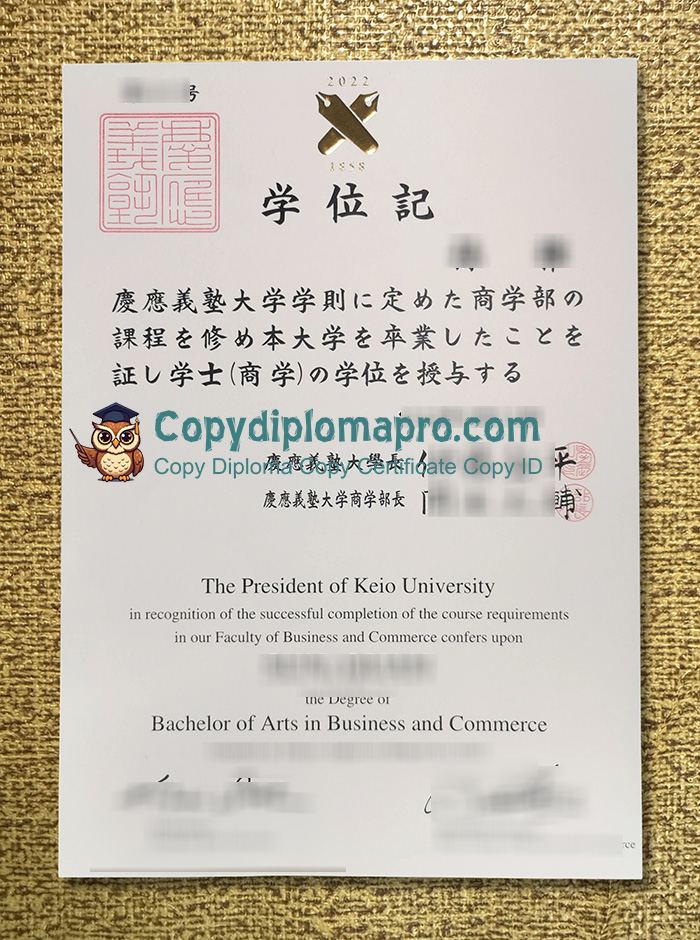 Keio University Diploma
