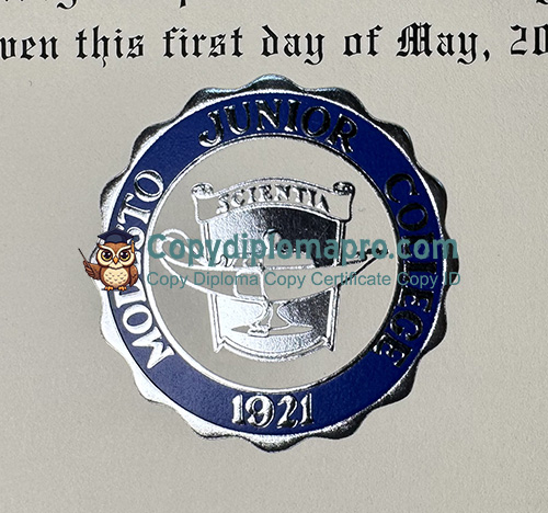 Modesto Junior College Diploma seal