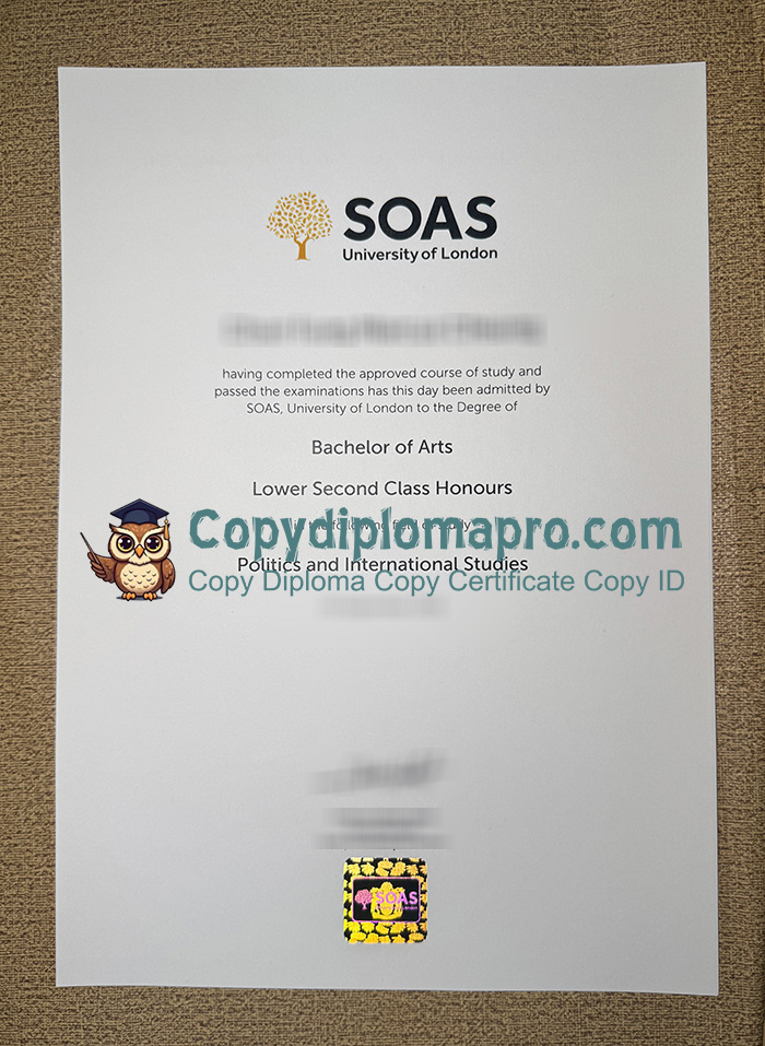 SOAS University of London Diploma