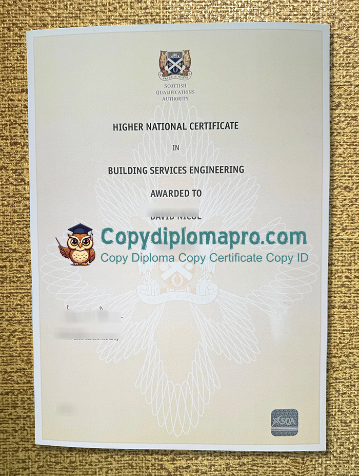 Scottish Qualifications Authority Diploma, SQA Diploma