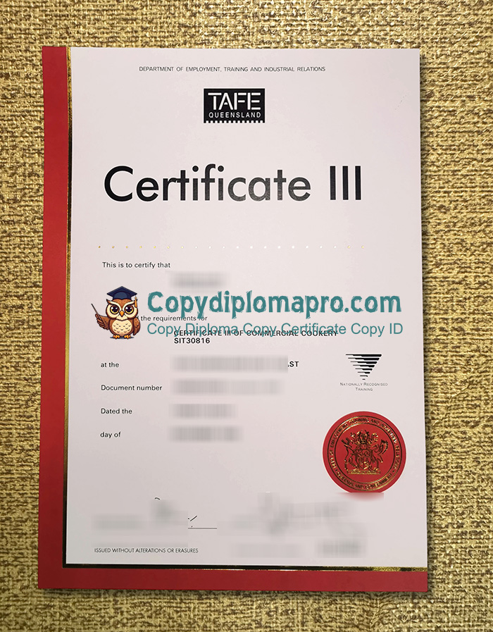 TAFE Queensland Certificate