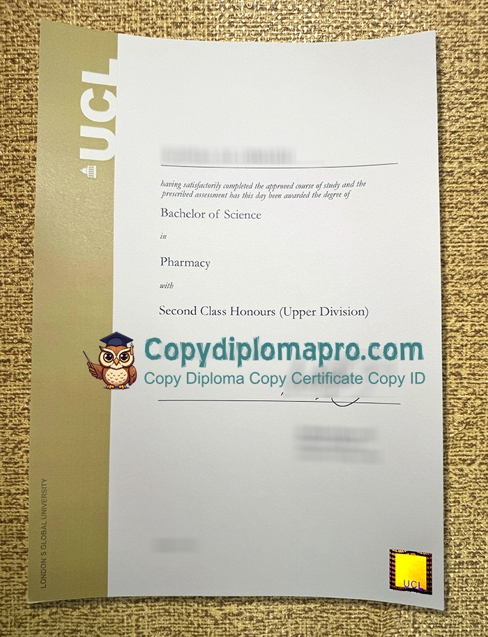 UCL Degree, University College London Degree
