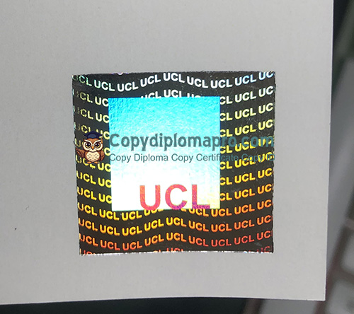UCL Degree Hologram Security
