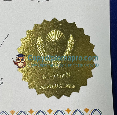 University of Balamand Diploma seal