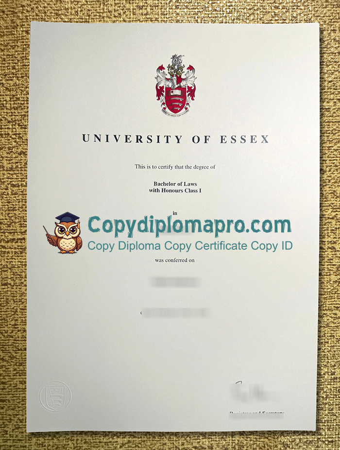 University of Essex Degree