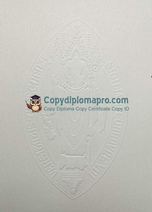 University of Glasgow Diploma seal