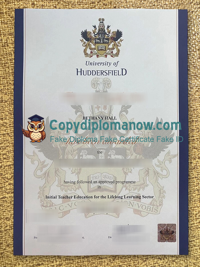 University of Huddersfield Diploma