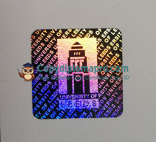 University of Leeds Degree seal