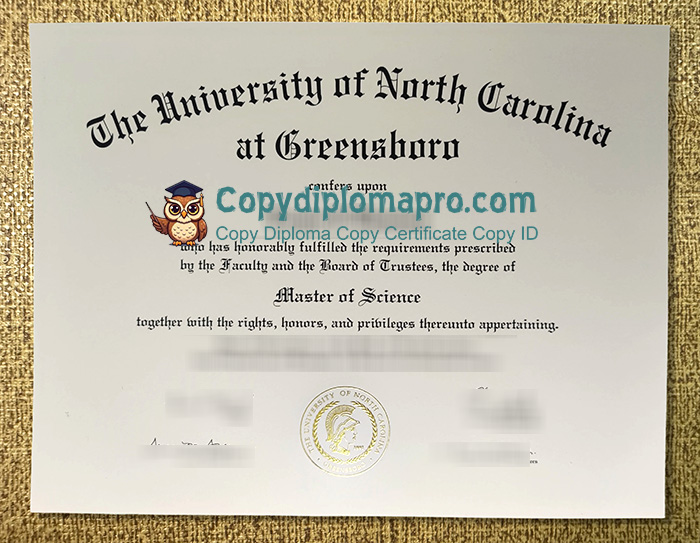 UNCG Diploma