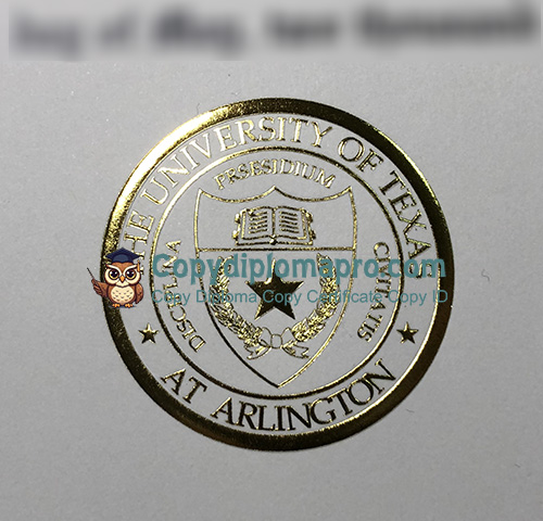 University of Texas at Arlington Diploma seal