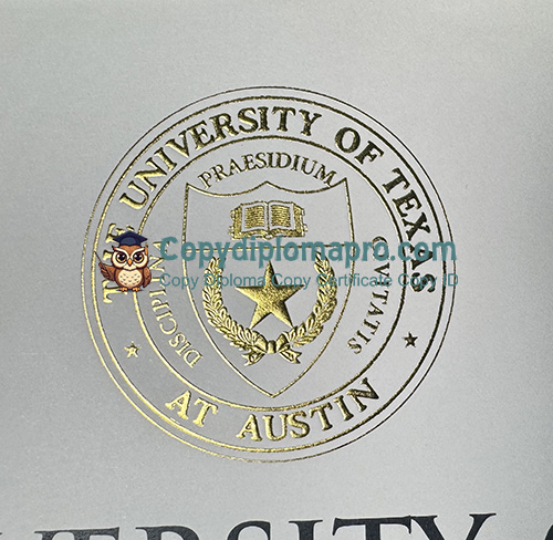 University of Texas at Austin Diploma seal