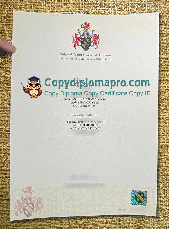 University of Wales Trinity Saint David Degree