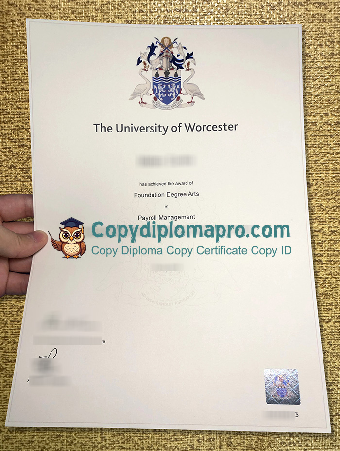 University of Worcester Degree