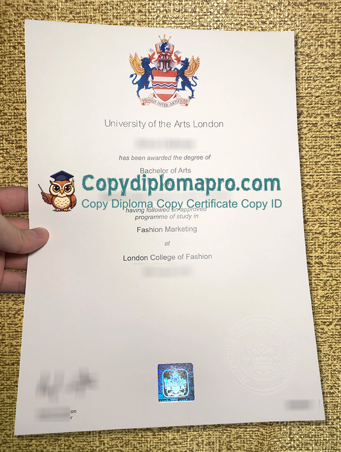 University of the Arts London Degree