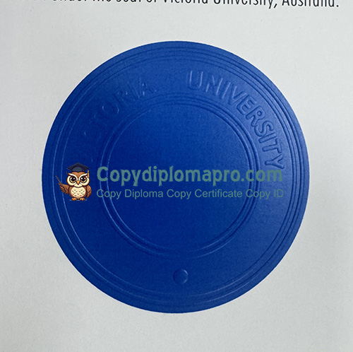 Victoria University (Australia) Degree seal