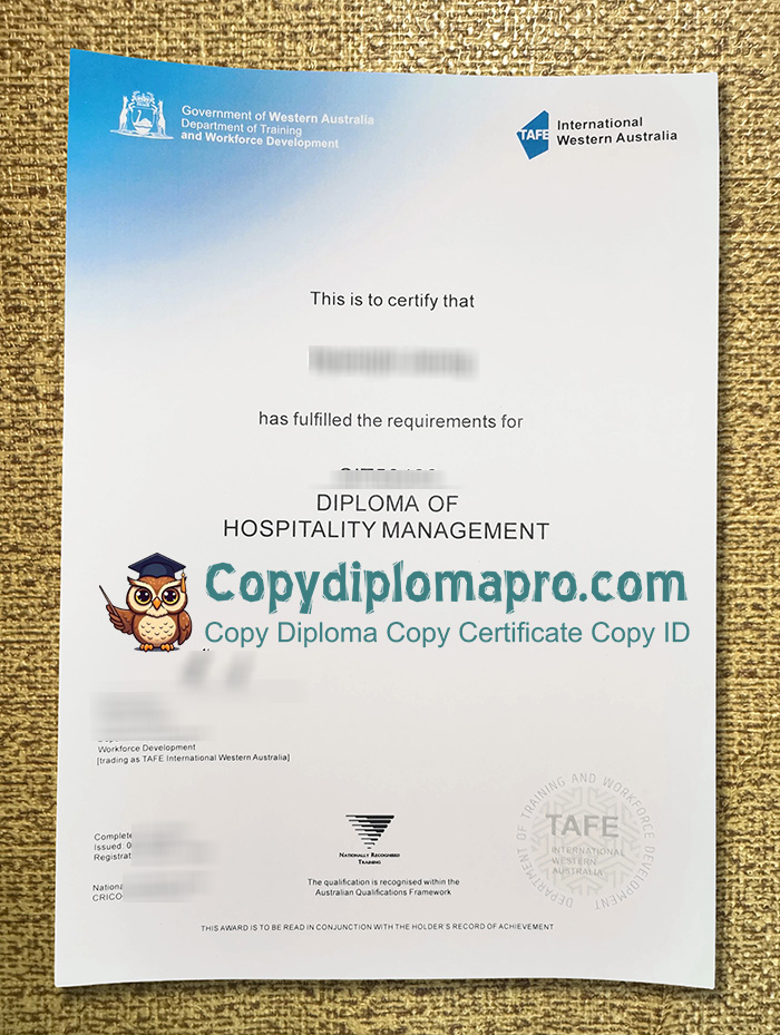 TAFE International Western Australia Diploma