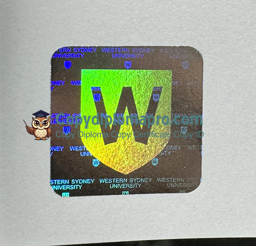 Western Sydney University degree holographic