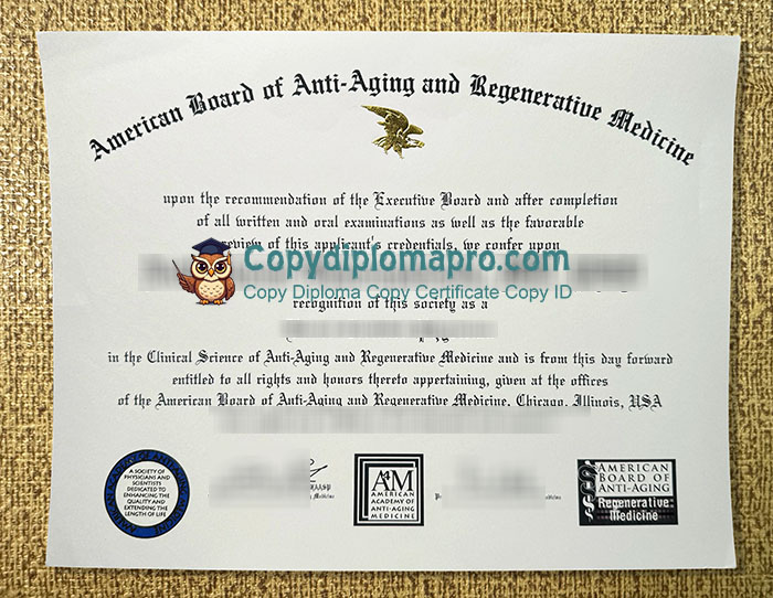ABMS Certificate