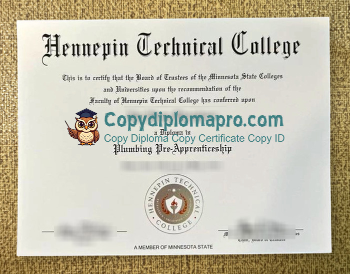 Hennepin Technical College Diploma