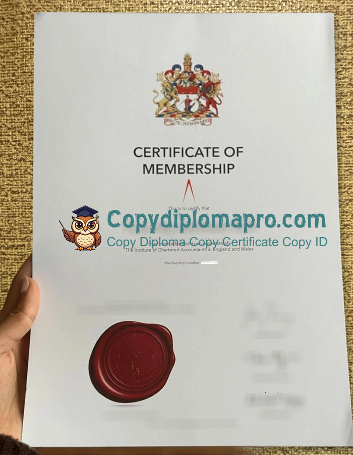 ICAEW Certificate