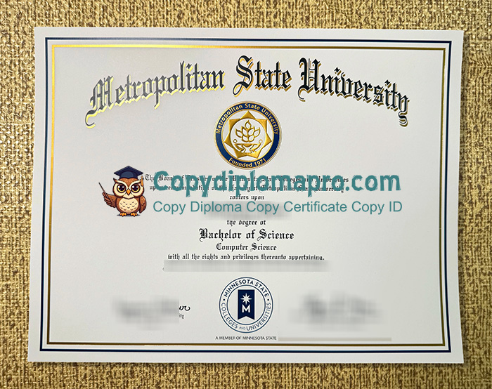 Metropolitan State University Diploma