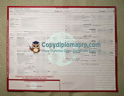 North Carolina Central University Transcript