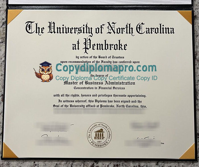 UNC Pembroke Diploma